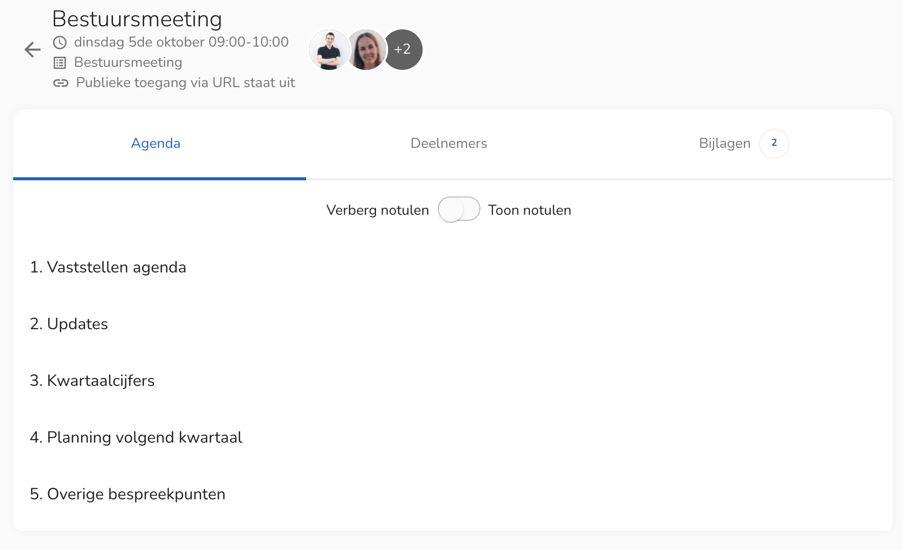 Notulen Software